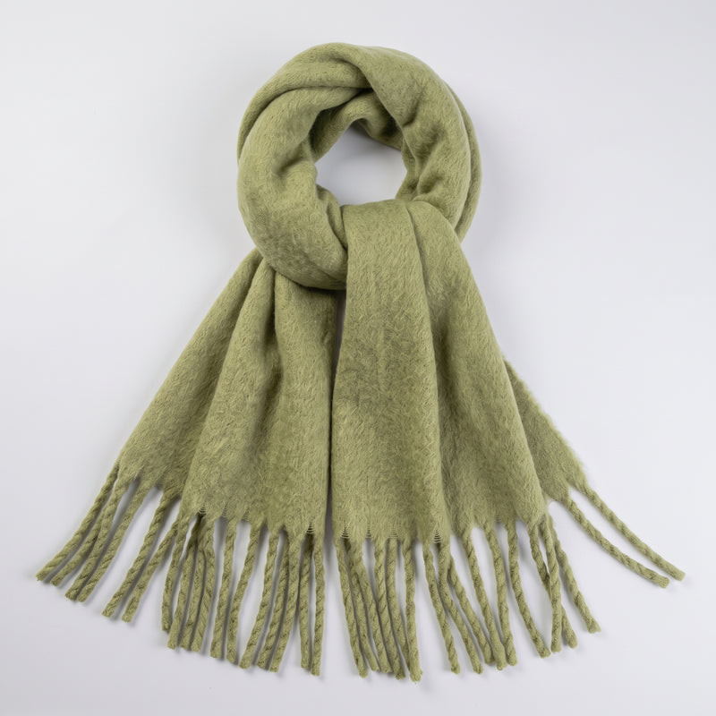 The Classique Scarf - Matcha Green