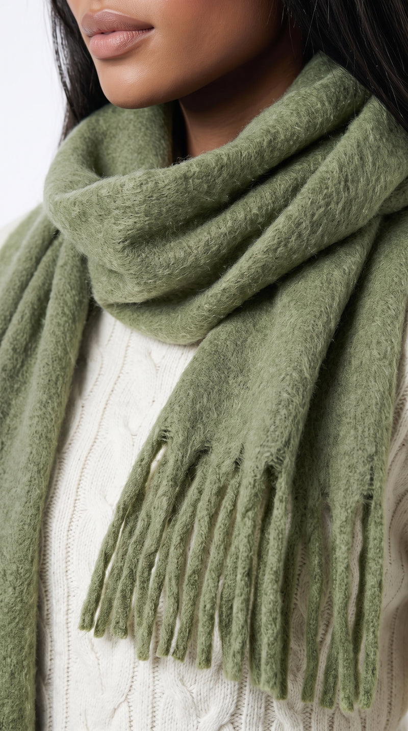 The Classique Scarf - Matcha Green