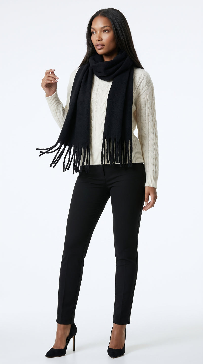 The Classique Scarf - Black