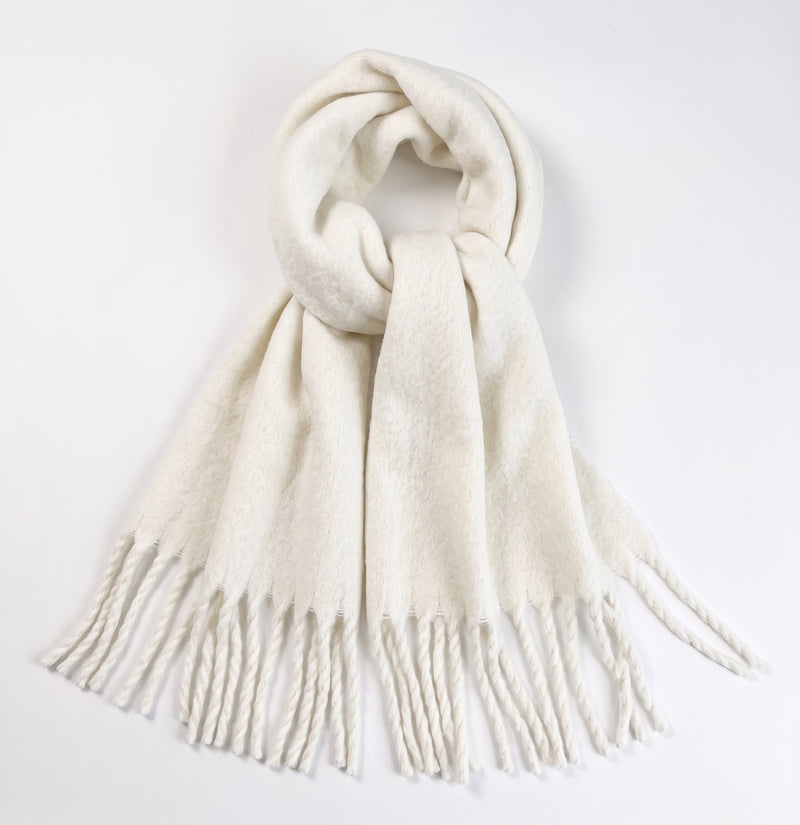 The Classique Scarf – Cream